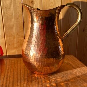 ODI Hammered Copper Stainless Steel Pitcher